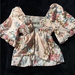 Upcycled top from dress